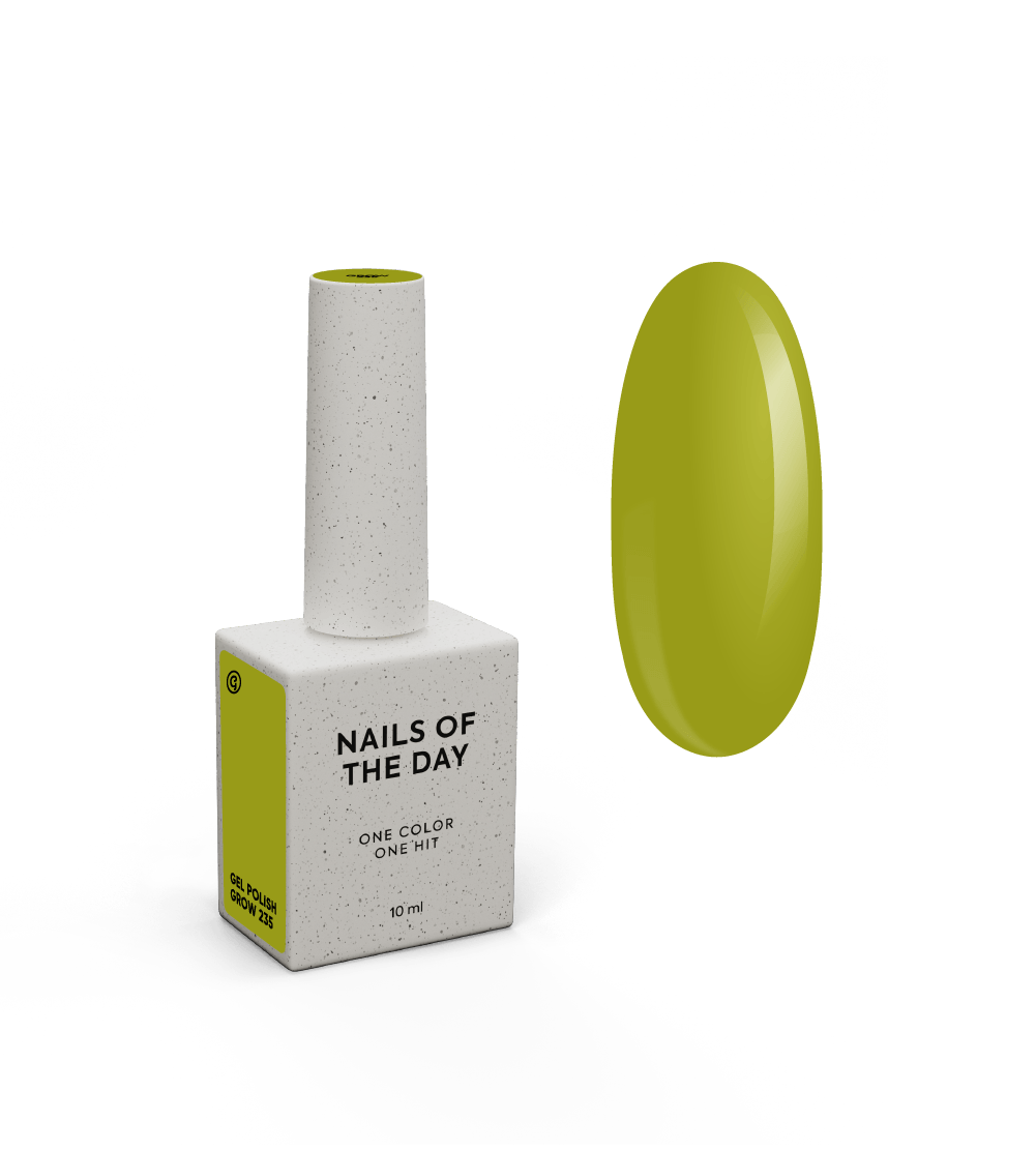 Geellakk NAILSOFTHEDAY Gel polish Grow 235, 10 ml
