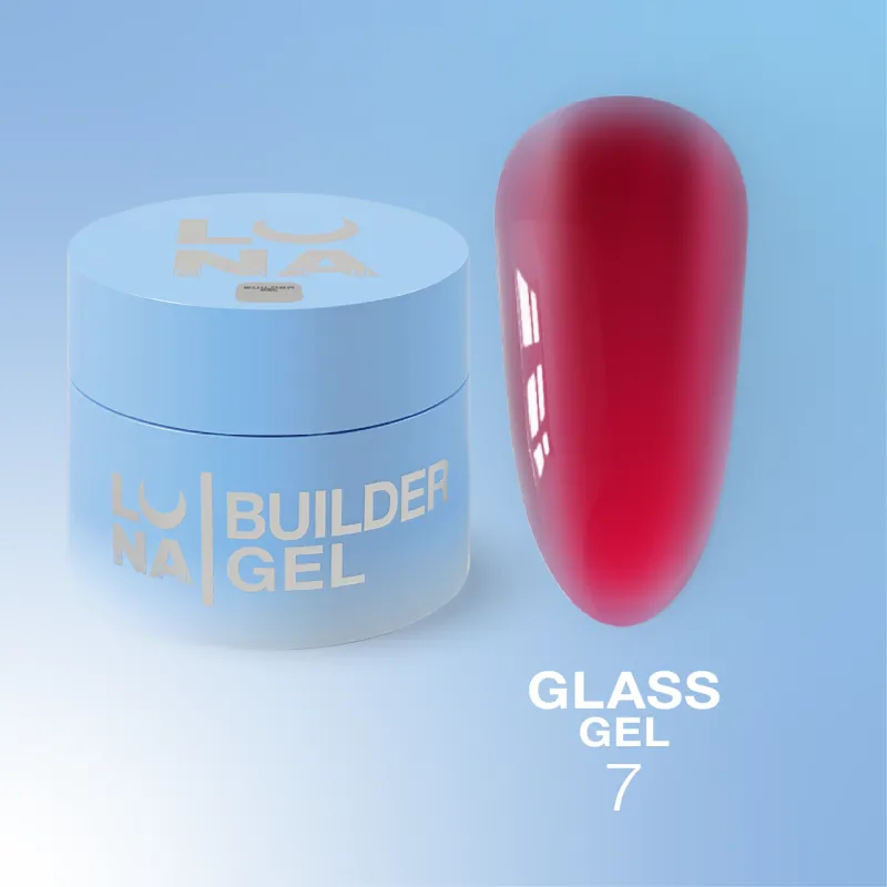 Вітражний гель для нарощування Glass gel №7