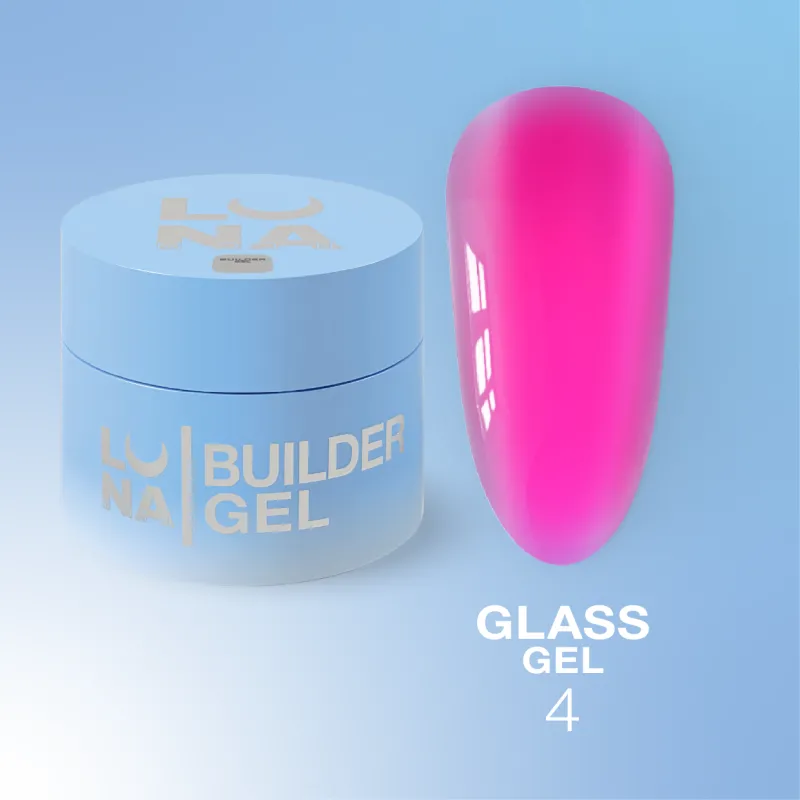 Вітражний гель для нарощування Glass gel №4