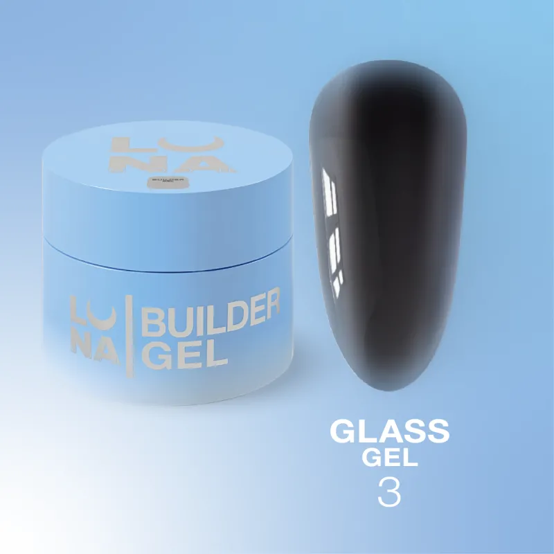 Вітражний гель для нарощування Glass gel №3
