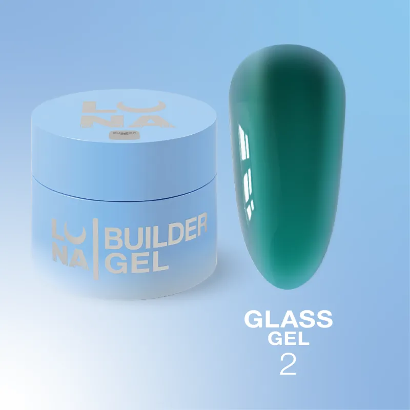 Вітражний гель для нарощування Glass gel №2