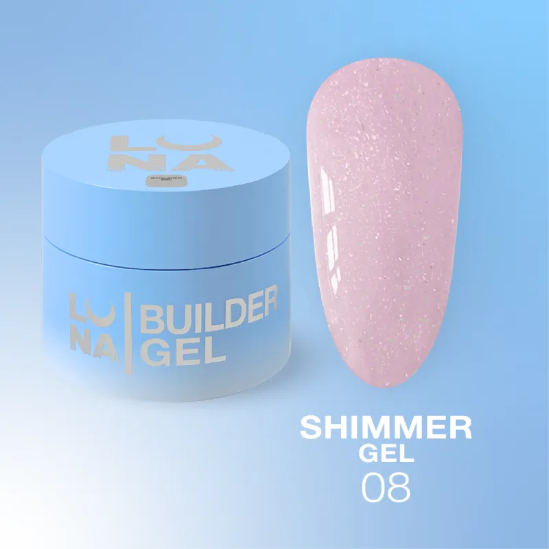 Гель для нарощування Shimmer Gel №8