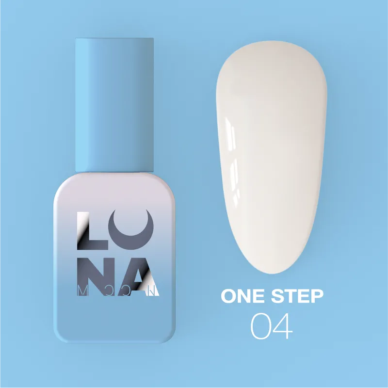 Однофазний гель лак для педикюру One step №4