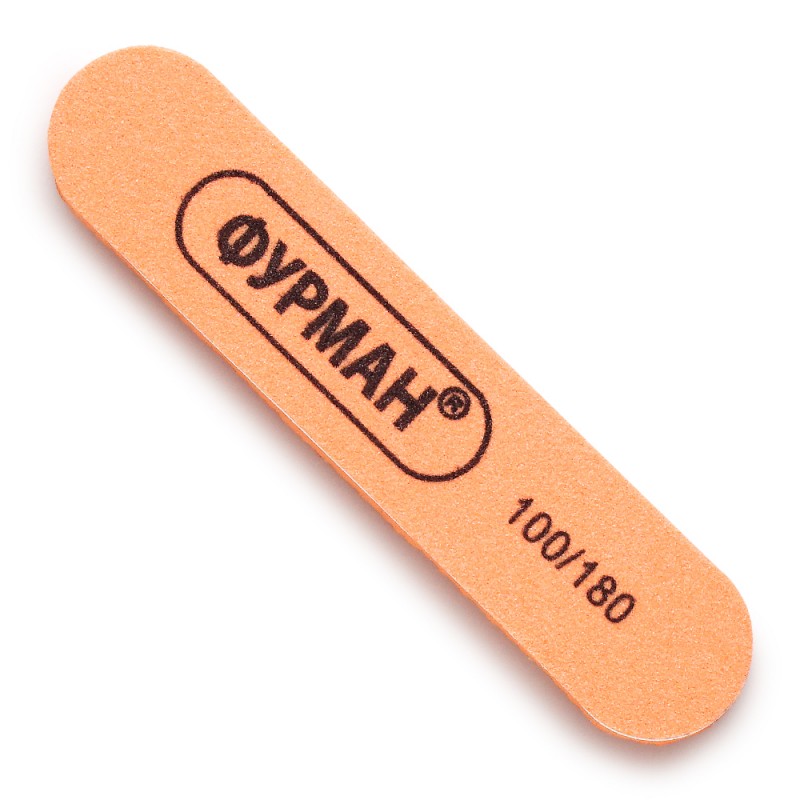 Плоский овальный баф ФУРМАН 100/180 (Цвет случайный) ___KRY0045/006 (124) (217)
