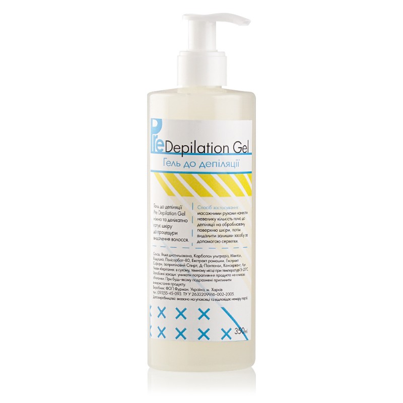 Гель до депиляции Pre Depilation Gel 300ml ___FTA120g (6241)