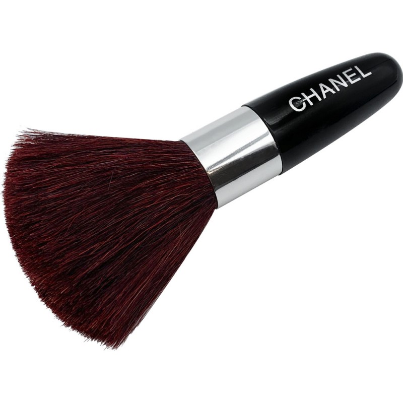 ***Кисть CHANEL маленькая для профессионального макияжа с хромовой ручкой ___OLG095 (2421)