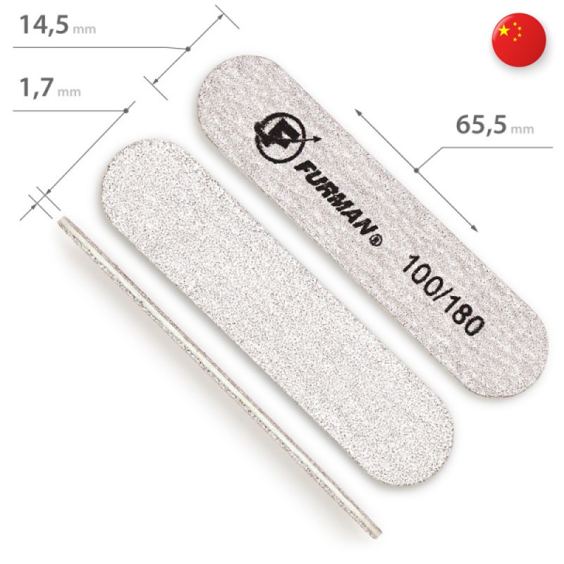 Пилочка 6,5 см Китай 100/180 ___KRY003/004 (1083)19970