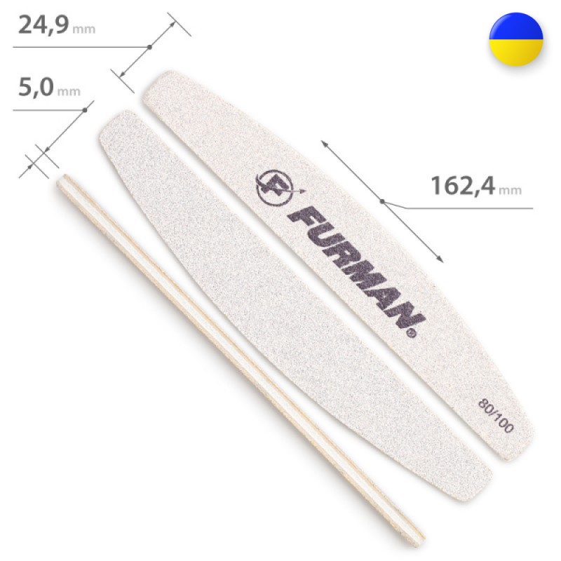 Пилочка для ногтей ФУРМАН дуга 150/150 ___MRL850G (2022)