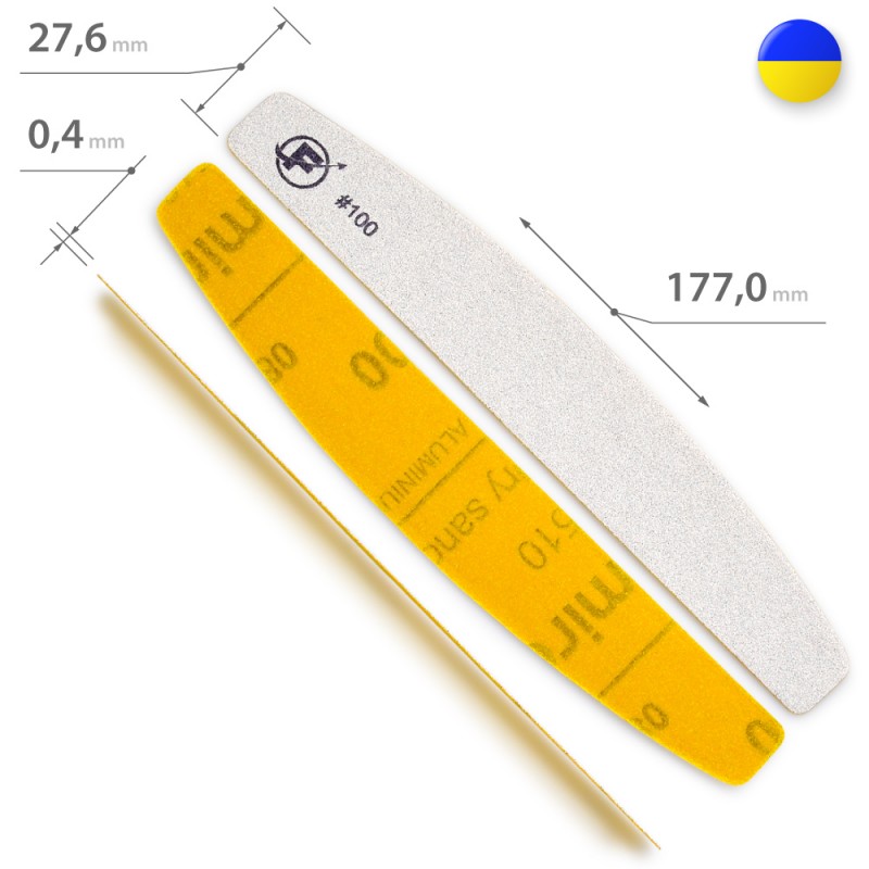 Сменные наждаки для пилочки ФУРМАН дуга 100грит 10шт ___MRL345G (446)