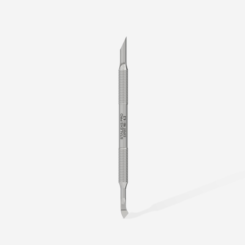 Лопатка маникюрная EXPERT 90 TYPE 4.2 (пушер скошенный и лопасть отогнутая) PE-90/4.2___STL(6537)