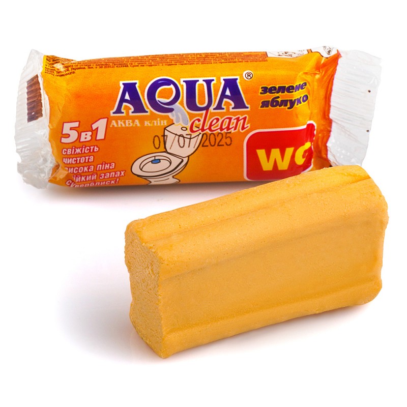 Запаска для туалетного блока AQUA clean ЗЕЛЕНОЕ ЯБЛОКО ___REK520/570 (2933)