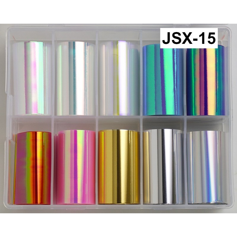Длина 100 см. Набор Широкой Фольги (Битое стекло) JSX-15 ___-KRY060/083 (2411)