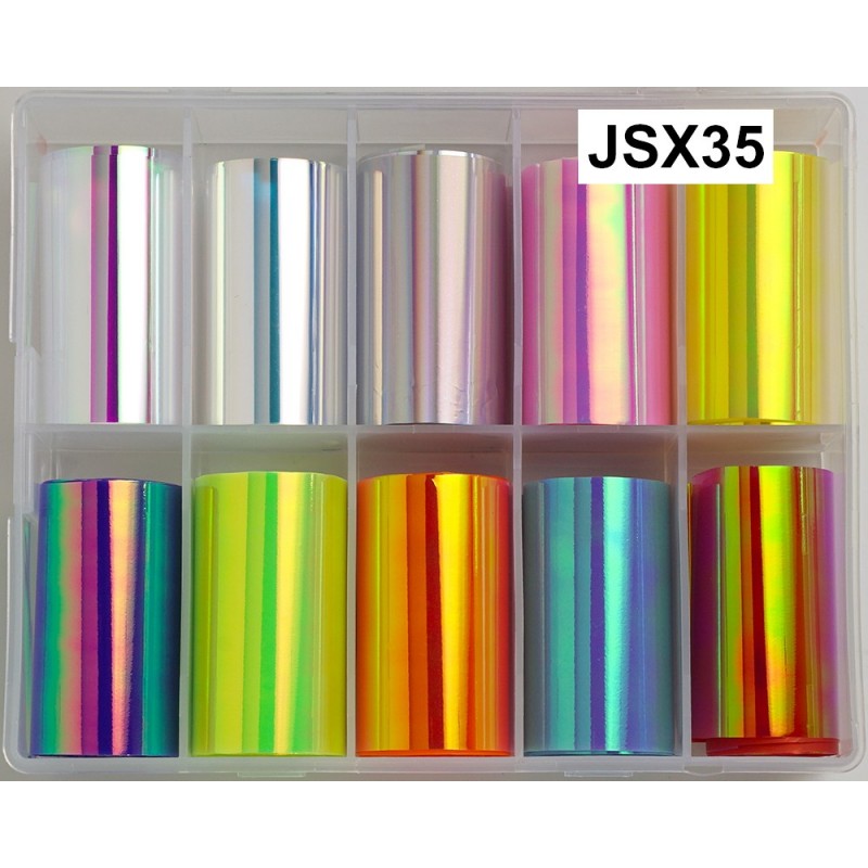 Длина 100 см. Набор Широкой Фольги (Битое стекло) JSX35 ___-KRY060/083 (2415)