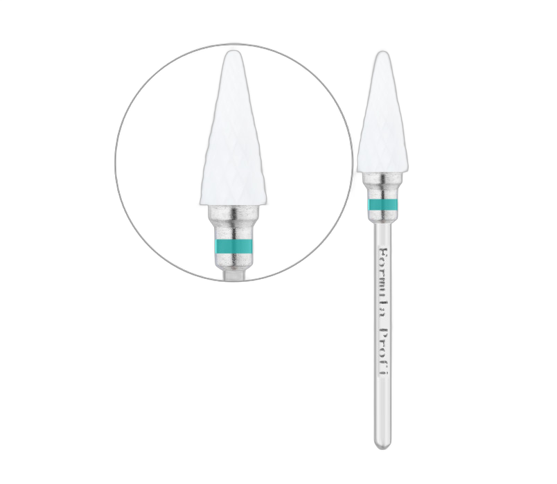 Keraamiline frees Koonus terav (Roheline), Formula Profi