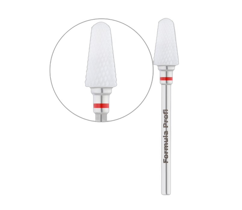 Keraamiline lõikur Koonus poolkerakujuline (punane), Formula Profi