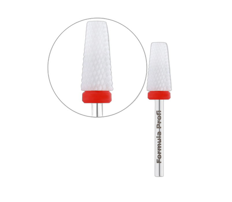 Keraamiline lõikur Silindriline koonus kärbitud (punane), Formula Profi