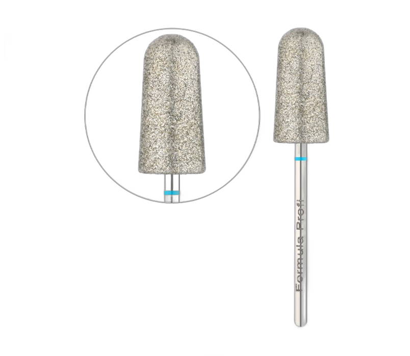 Teemantlõikur pediküüri koonuse jaoks ümar (sinine) PODO 02, 0,9 mm