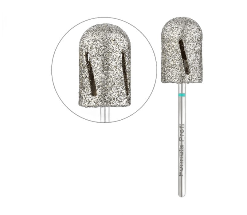 Teemantlõikur pediküüri mütsidele (roheline) PODO 04, 12 mm