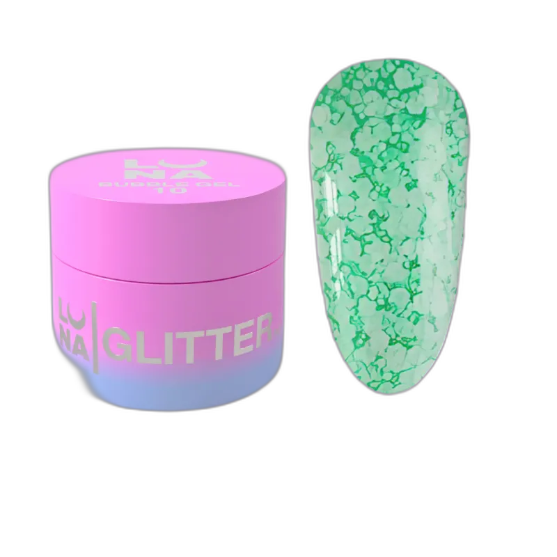 Glitter küüntele Bubble Gel nr 10 5ml