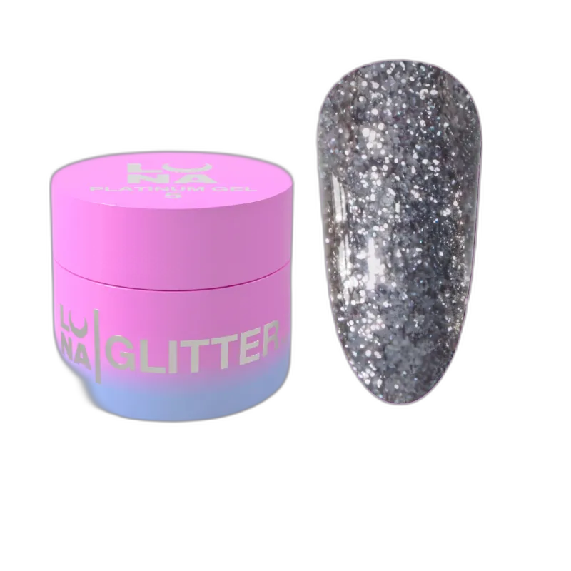Блискитки для нигтив Platinum Gel №5 5ml