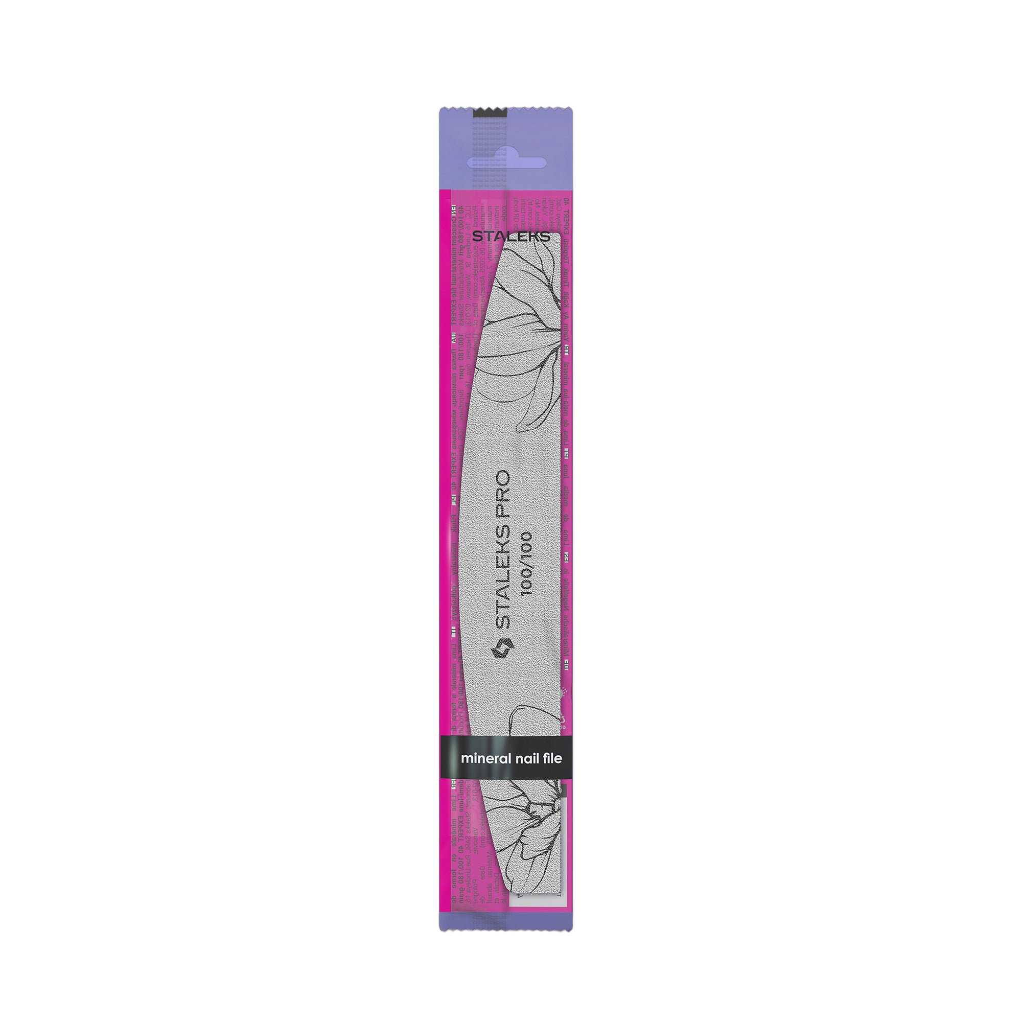 Crescent mineral nail file EXPERT 40 100/100 grit