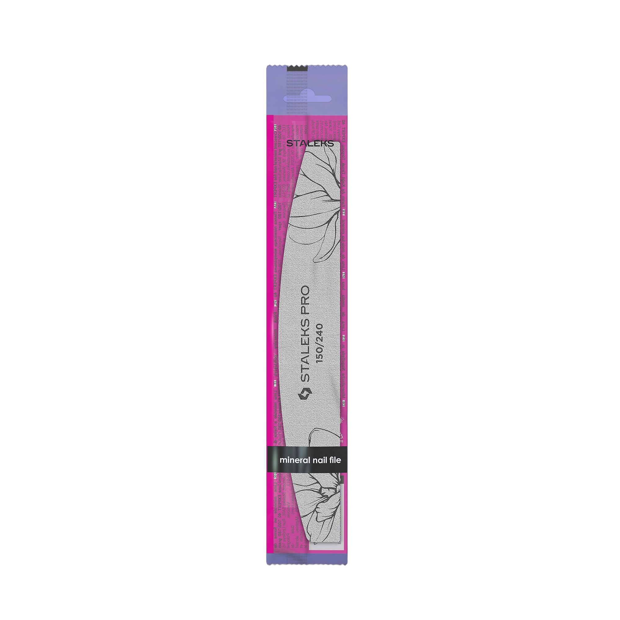 Crescent mineral nail file EXPERT 40 150/240 grit