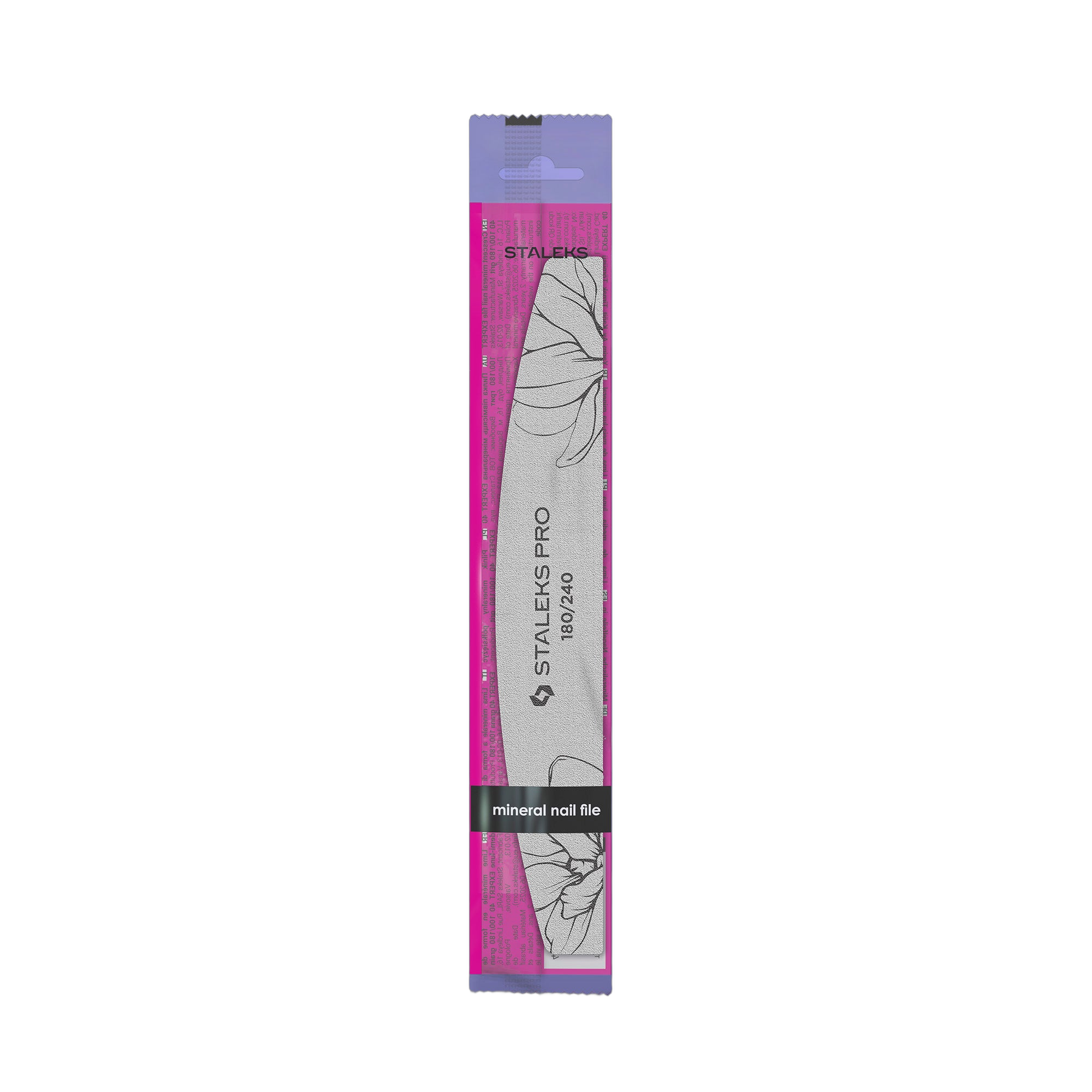 Crescent mineral nail file EXPERT 40 180/240 grit