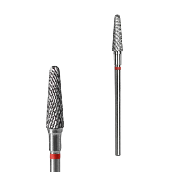 Kõvasulamfrees Koonusjas kärbitud STALEKS PRO EXPERT 4 x 13 mm punane (peen)