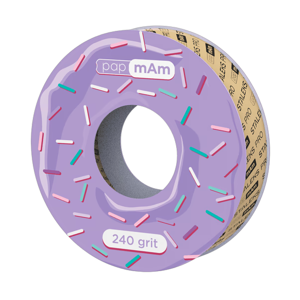 Varuplokkk viiliriba valge papmAm poolile 240 grit STALEKS PRO EXPERT