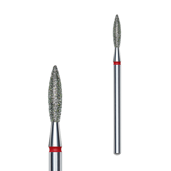 STALEKS PRO EXPERT teemantfrees Leek Red (punane) 2,3 x 10 mm