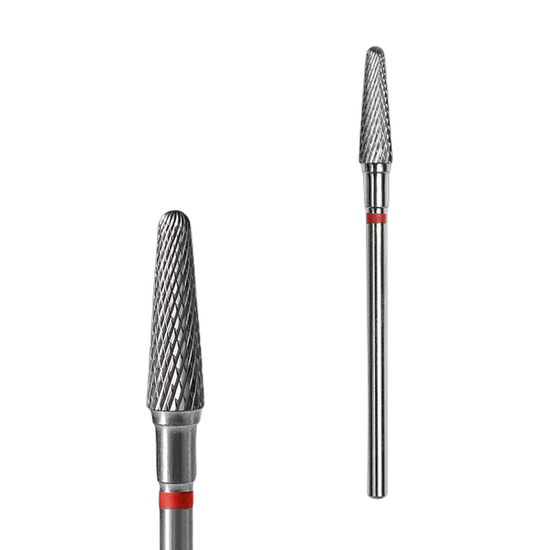 Kõvasulamfrees Koonusjas kärbitud STALEKS PRO EXPERT 4 x 13 mm punane (peen)