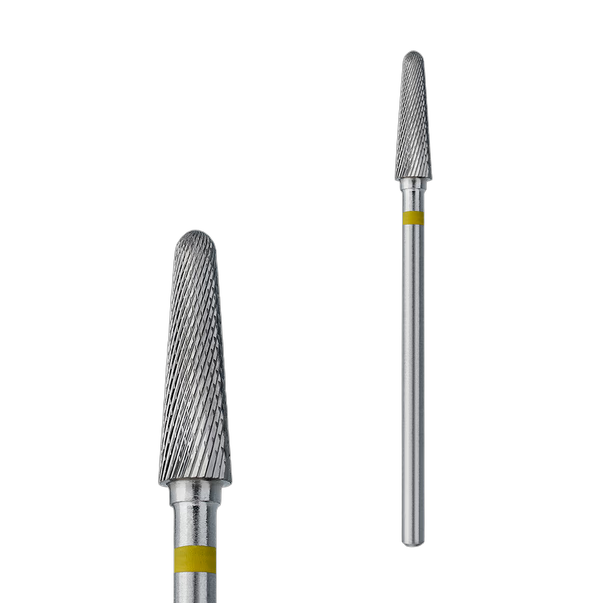 Kõvasulamfrees Koonusjas kärbitud STALEKS PRO EXPERT 4 x 13 mm kollane (ülipeen)