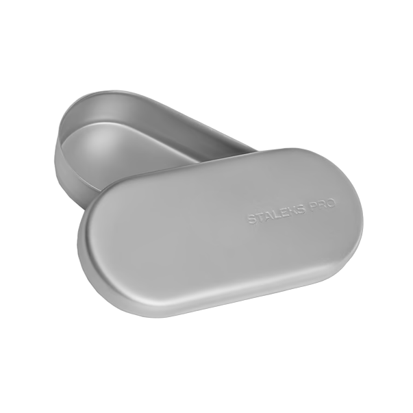 Лоток з крышкой для фрез STALEKS PRO EXPERT 20 TYPE 1 (90х40х15 мм)