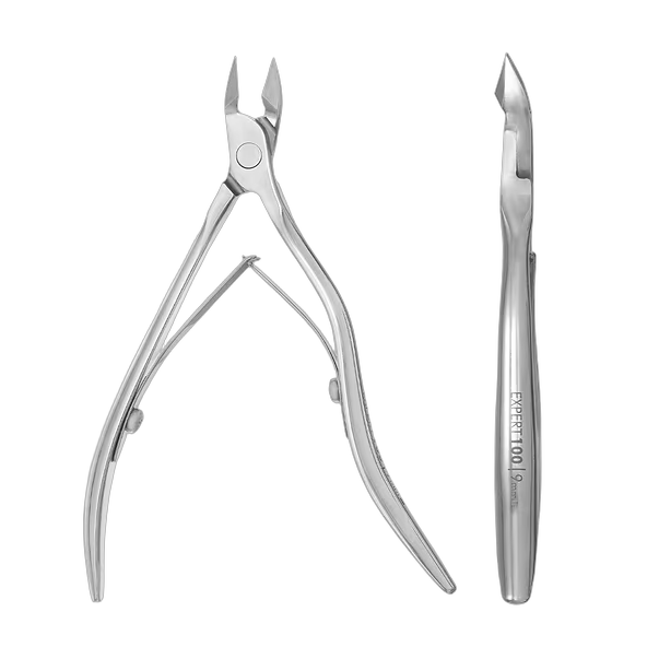 Кусачки профессиональные для кожи STALEKS (Сталекс) PRO EXPERT 100 режущая часть 9 mm