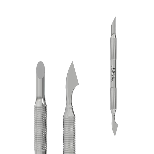 Kynsinauhojen työntö ja kirvellä varustettu terä STALEKS PRO EXPERT 90 TYPE 3