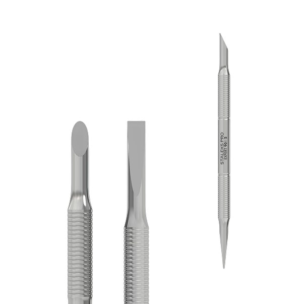 STALEKS PRO EXPERT 90 TYYPPI 5 Manikyyri Pusher | Kulmakärki ja tasainen kaavin