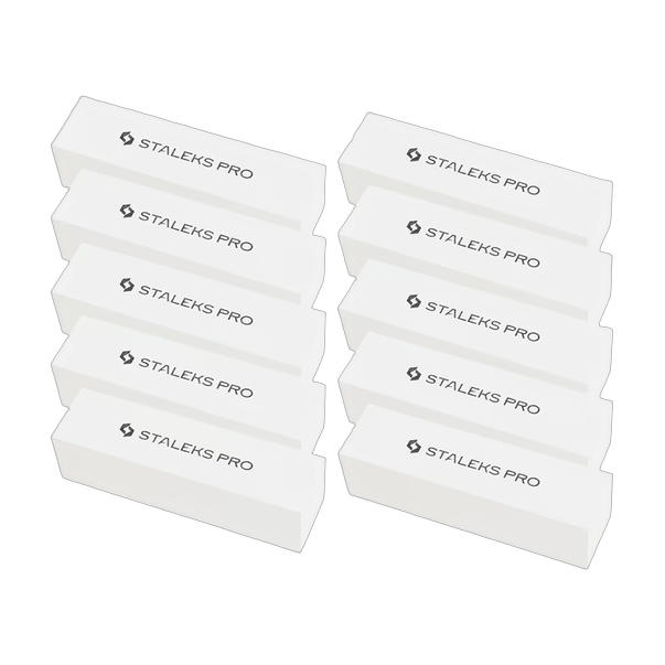 Staleks Pro EXPERT 51 maniküüripuhvrid 150 grit ristkülikukujulised 10 tk (ühekordsed)