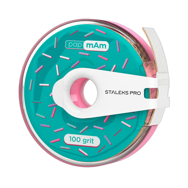 Vahetatav viiliriba valge papmAm klipsiga 100 grit STALEKS PRO EXPERT