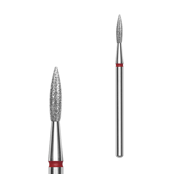 STALEKS PRO EXPERT teemantfrees Terav leek Red (punane) 2,3 x 8 mm