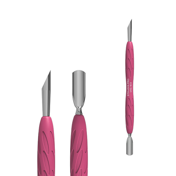 Maniküüri pusser STALEKS PRO UNIQ 10 TYPE 2 silikoonkäepidemega