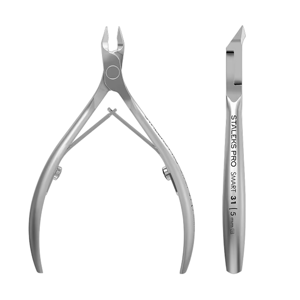 Кусачки професійні для шкіри STALEKS (Сталекс) PRO SMART 31 ріжуча частина 5 mm