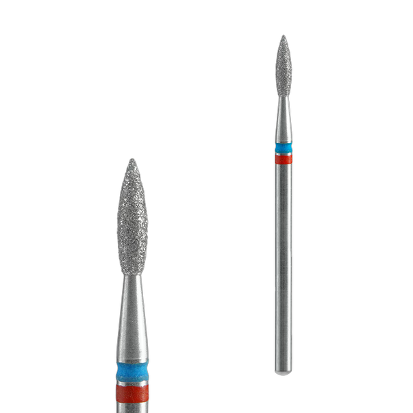 Teemantfrees DUO leek STALEKS PRO EXPERT punane-sinine 2,1 x 8 mm (keskmiselt peen)