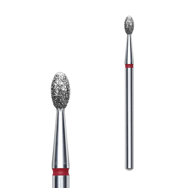 Staleks Pro EXPERT teemantfrees Oliiv punane 2,5 x 5 mm