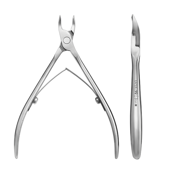 Кусачки профессиональные для кожи STALEKS PRO EXPERT 90 (Сталекс) режущая часть 3 mm