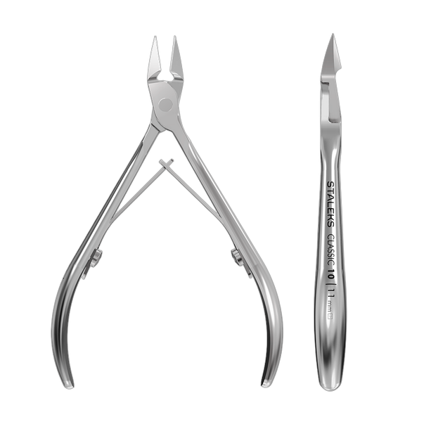 Кусачки для кожи STALEKS (Сталекс) CLASSIC 10 режущая часть 11 mm