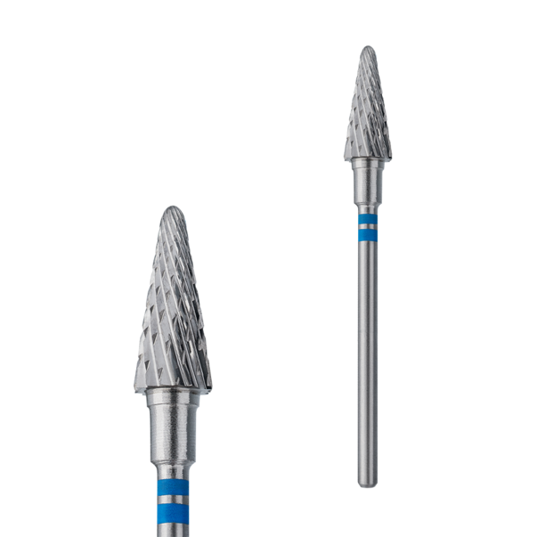 Staleks Pro EXPERT kõvasulamfrees Koonus sinine vasakukäelistele 6 x 14 mm