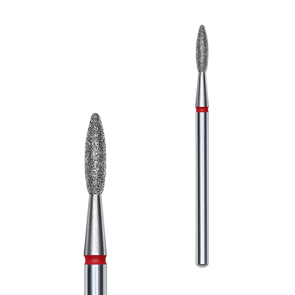 STALEKS PRO EXPERT teemantfrees Leek Red (punane) 2,1 x 8 mm