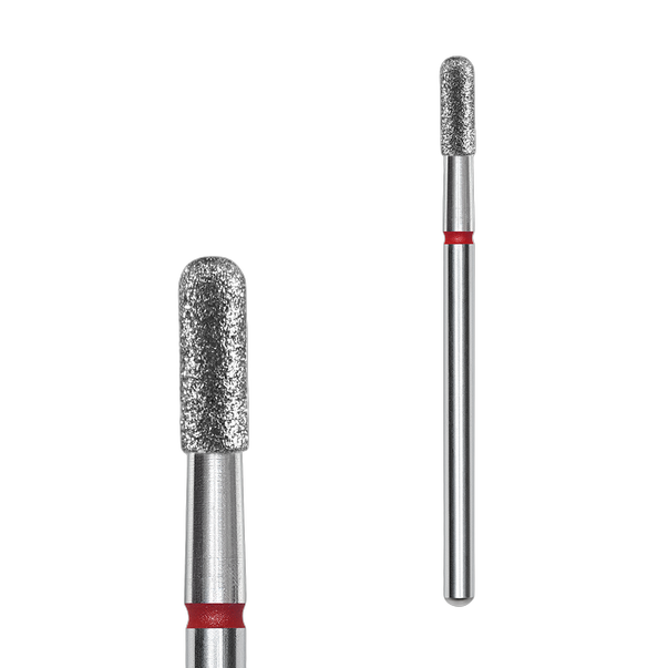 STALEKS PRO EXPERT teemantfrees Silinder ümarotsaline punane 2,3 x 6,5 mm