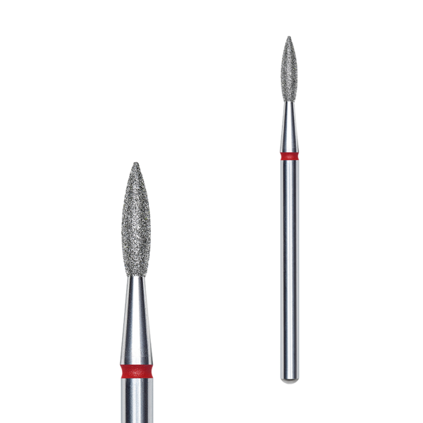 STALEKS PRO EXPERT teemantfrees Terav leek Red (punane) 2,1 x 8 mm