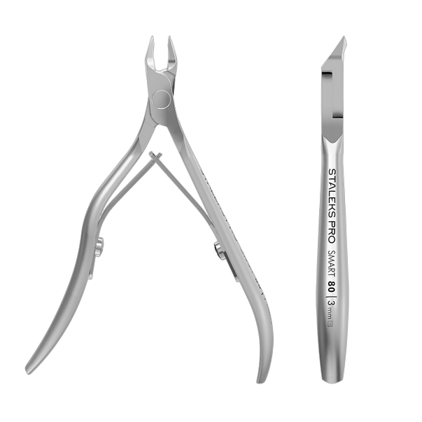 STALEKS PRO SMART 80 Professional Cuticle Nippers — 3 mm Cutting Edge